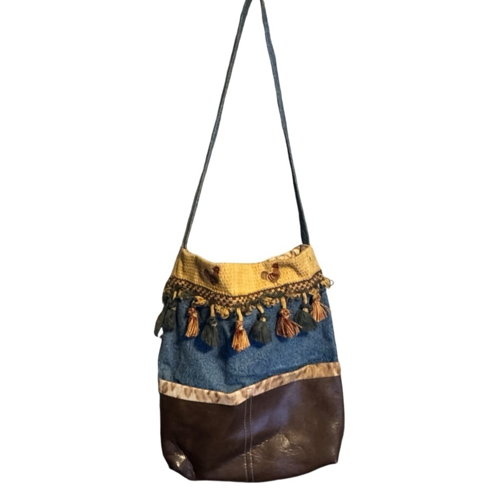 Vintage Denim‎ Shoulder Bag - Picture 1 of 5